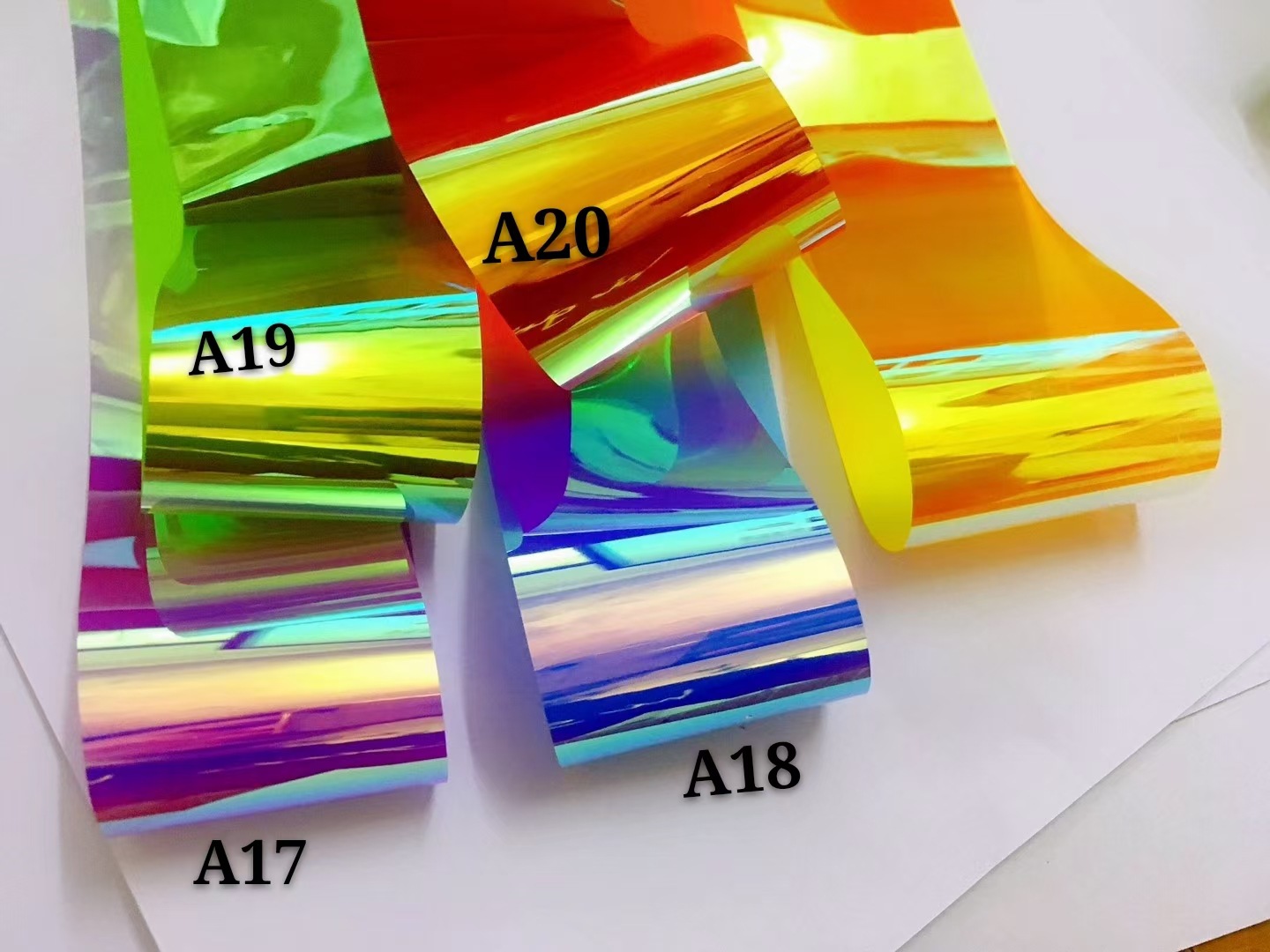 nail art aurora ice glass paper nail art colorful laser light jewelry starry sky nail stickers